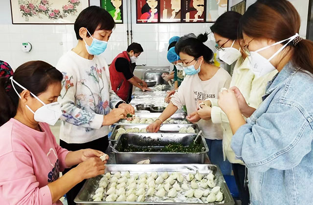 运城安国医院职工菜园在疫情防控静默期发挥作用